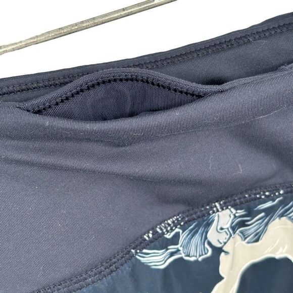 Athleta Shorts Blue White Floral Size XXS - Picture 8 of 8